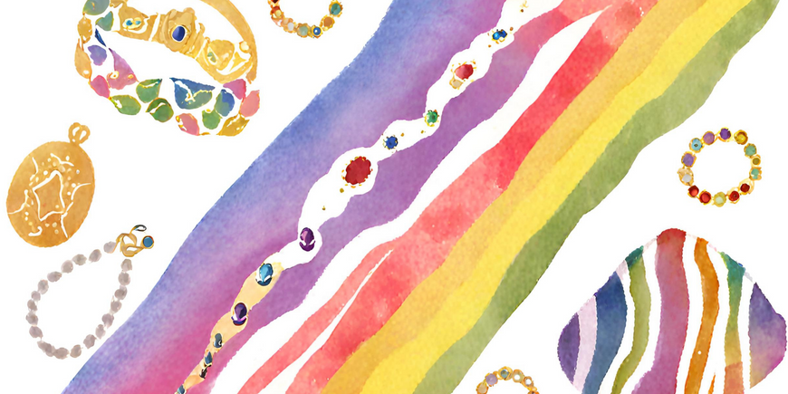 Ditch the neutrals and meet The Niya K Rainbow Collection