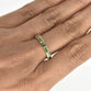 Tsavorite Taper Serpent Band
