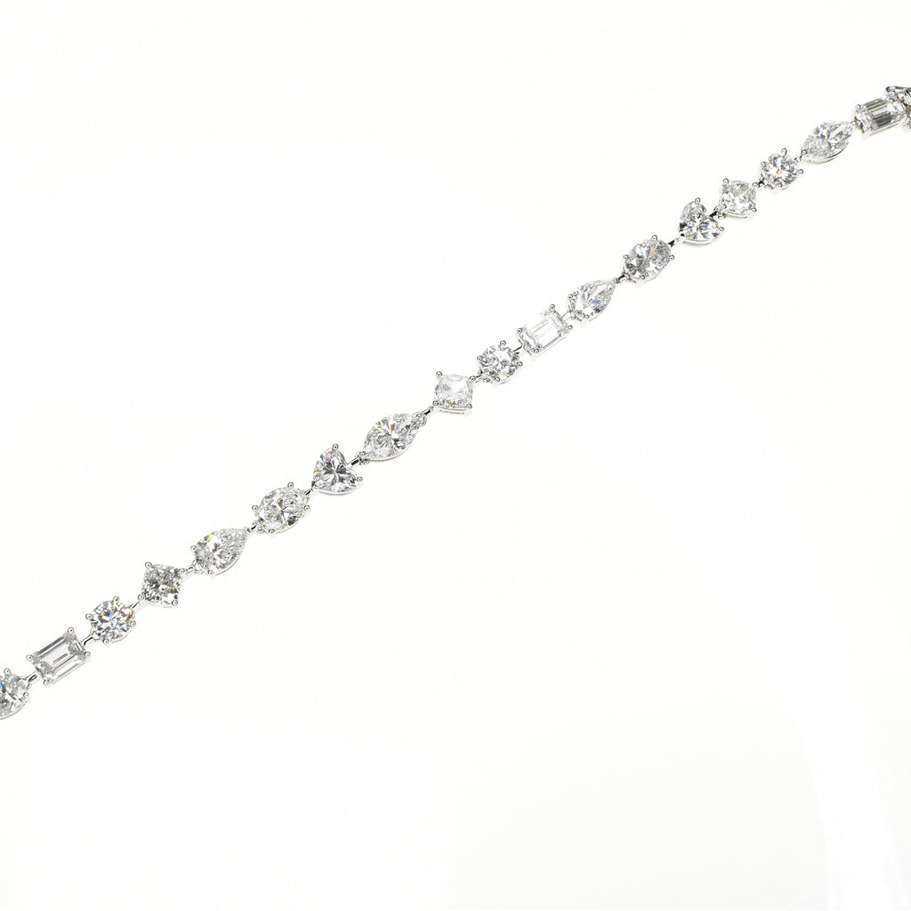 Multi Shaped Diamond Bracelet