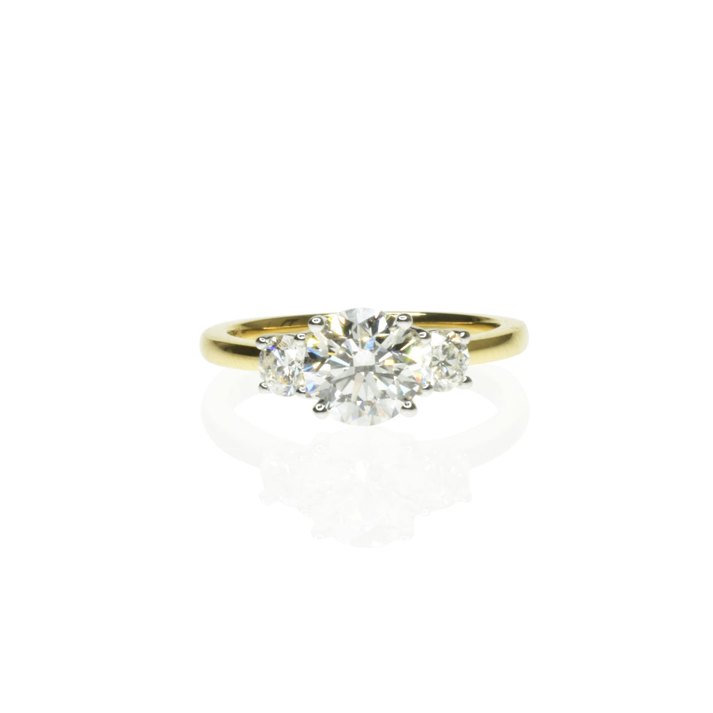 Classic Trilogy Engagement Ring