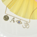 Custom Bar Necklace with Charms