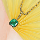 Hanging Emerald Pendant