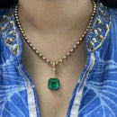 Hanging Emerald Pendant