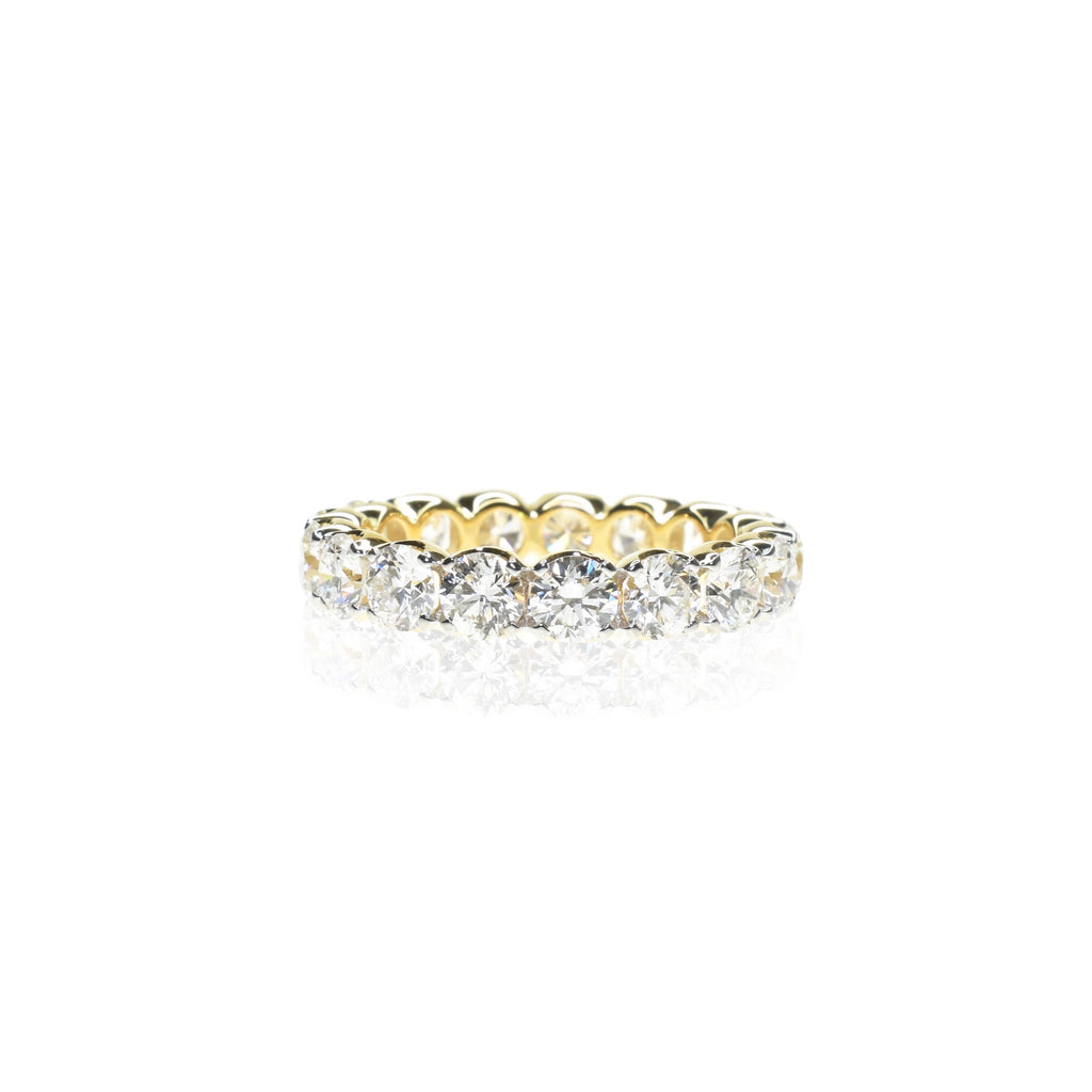 Embrace Eternity band with 3.6mm Round Diamonds