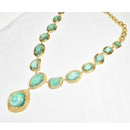 Cabochon Emerald Necklace