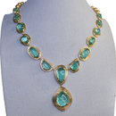 Cabochon Emerald Necklace