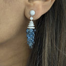 Santa Maria Aquamarine Briollette Drop Earrings