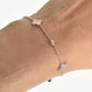 Diamonds Clovers Chain Bracelet