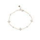Diamonds Clovers Chain Bracelet