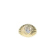 Heart Shape Diamond Bubble Ring