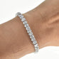 Lab Grown Diamond Bracelet with 0.20ct Oval Diamonds