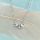 Lettered Block Necklace