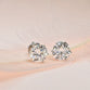 6ct Round Lab Grown Diamond Earrings