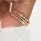 Vintage Style Baguette Eternity Ring