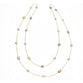Rainbow Sapphire Necklace Long