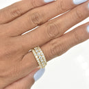 Three-Line Eternity Ring