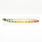 Rainbow Tennis Bracelet with Oval Sapphires