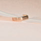 Dual Tone Wedding Band 5mm Wide