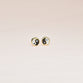 Yin Yang Enamel Earrings