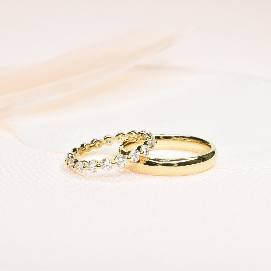 Classic Wedding Band 4mm Wide
