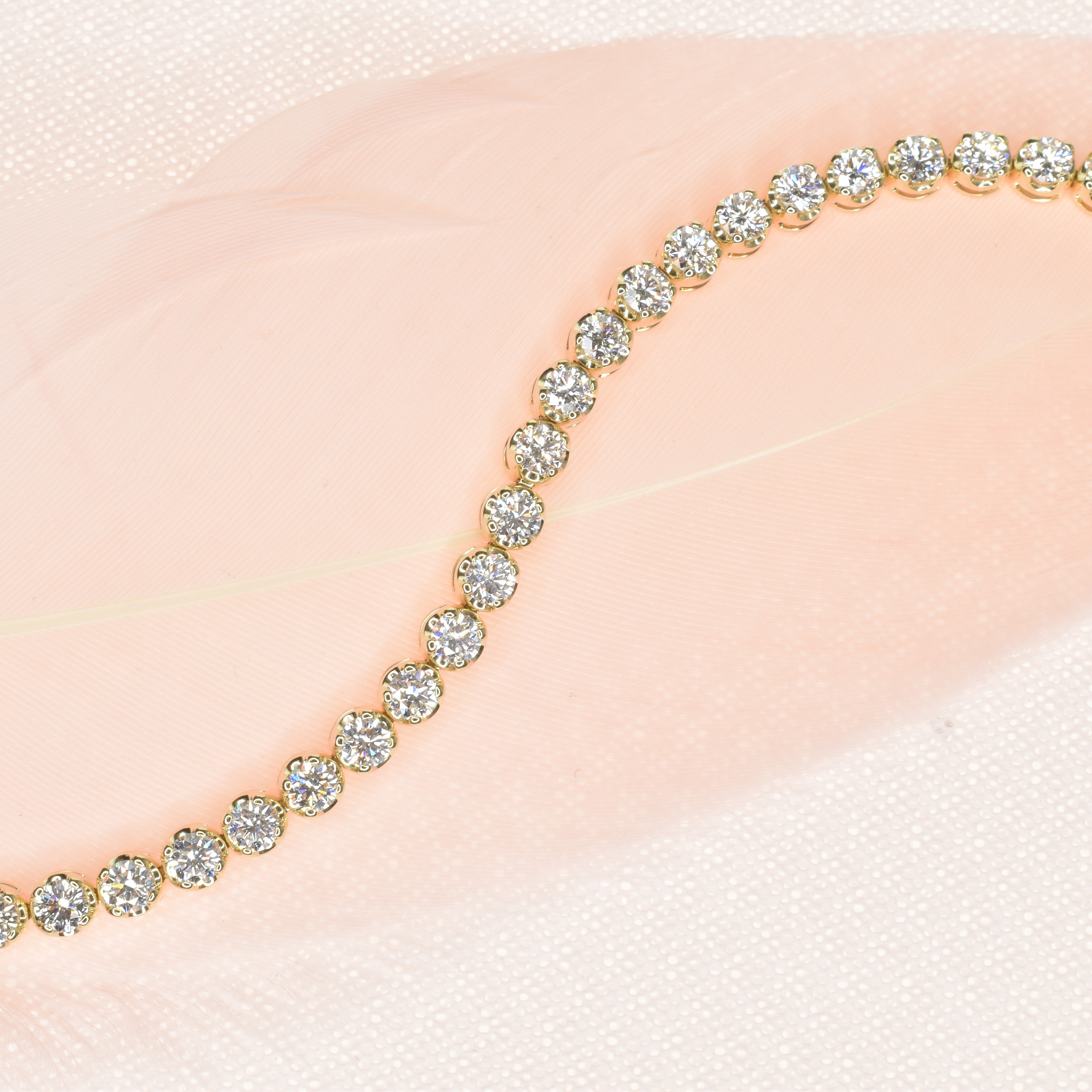 Embrace Tennis Bracelet with 3.1mm Lab Grown Diamonds