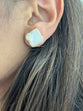 Clover Earrings with Mother of Pearl