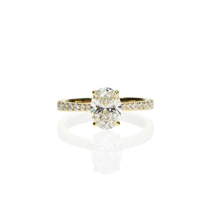 Oval Diamond Ring