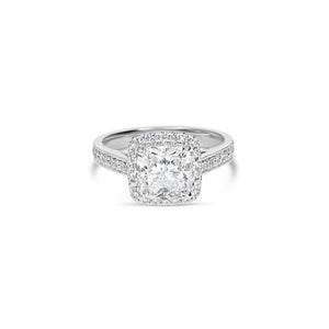 Cushion Cut Diamond Ring