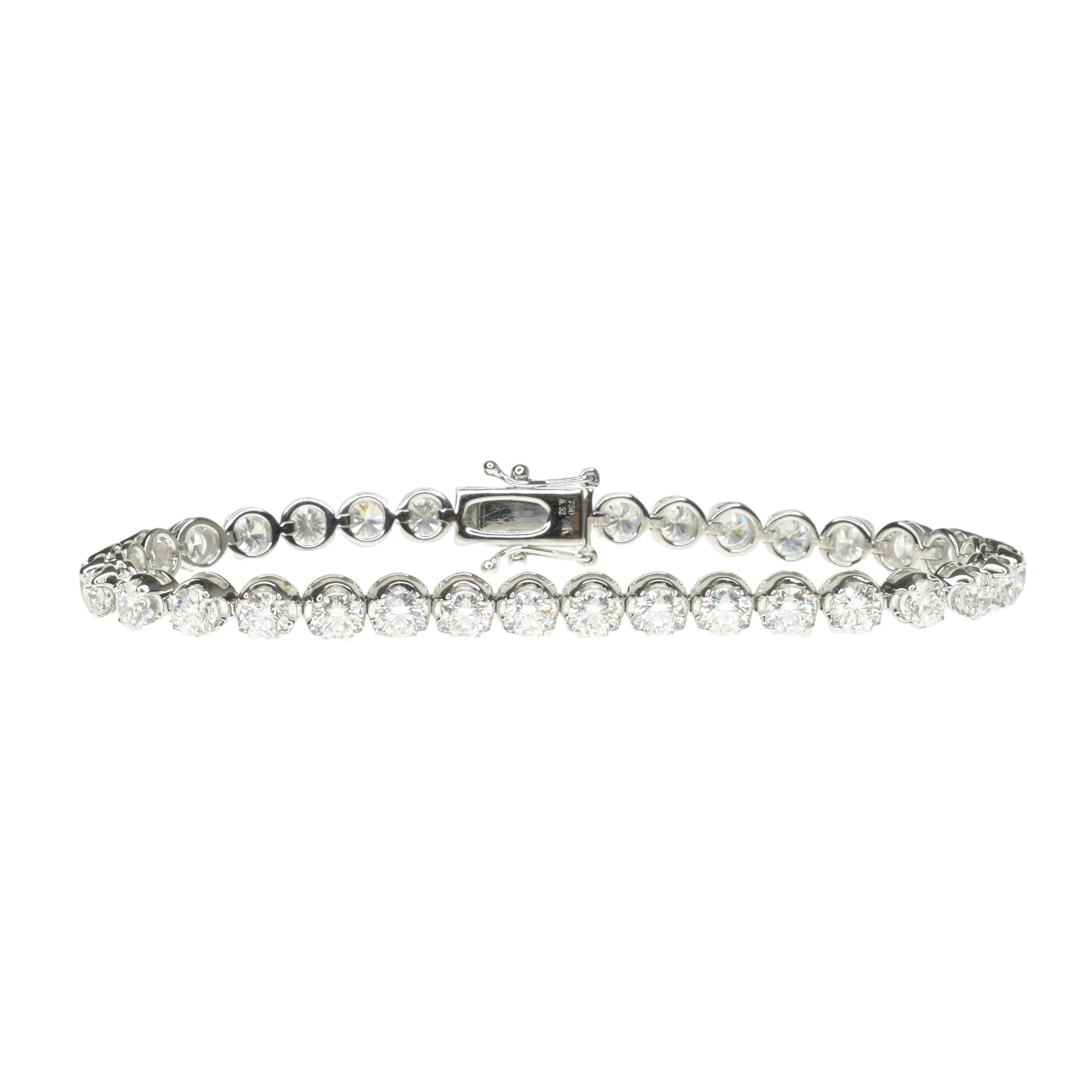 Embrace Tennis Bracelet with 3.6mm Lab Grown Diamonds