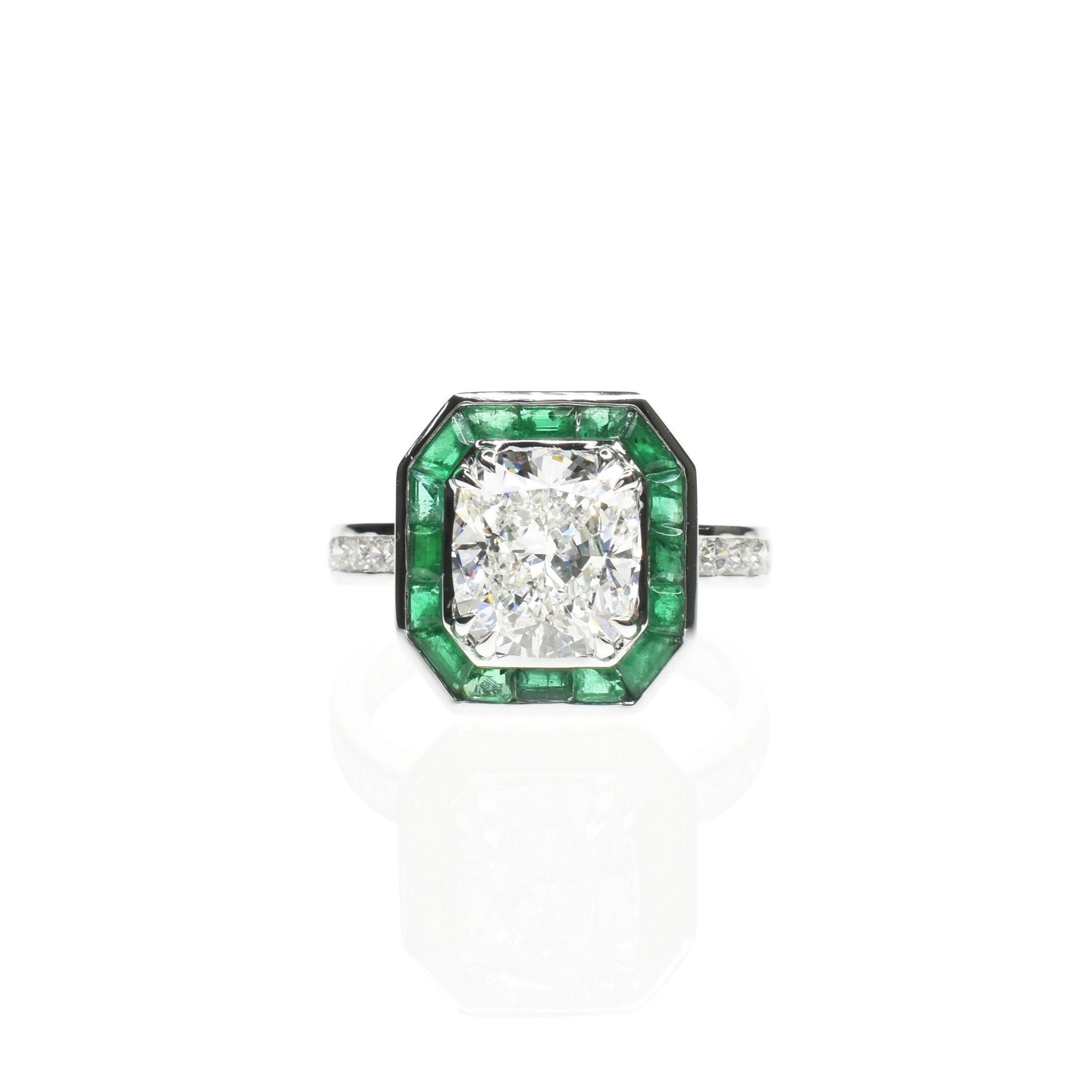 Cushion Cut Diamond Ring