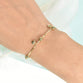 Gold Charm Bracelet