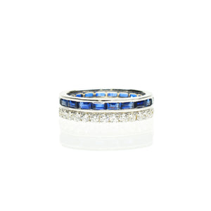 Sapphire and Diamond band
