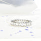 Emerald Cut Eternity Band with 0.13ct Lab Grown Diamonds