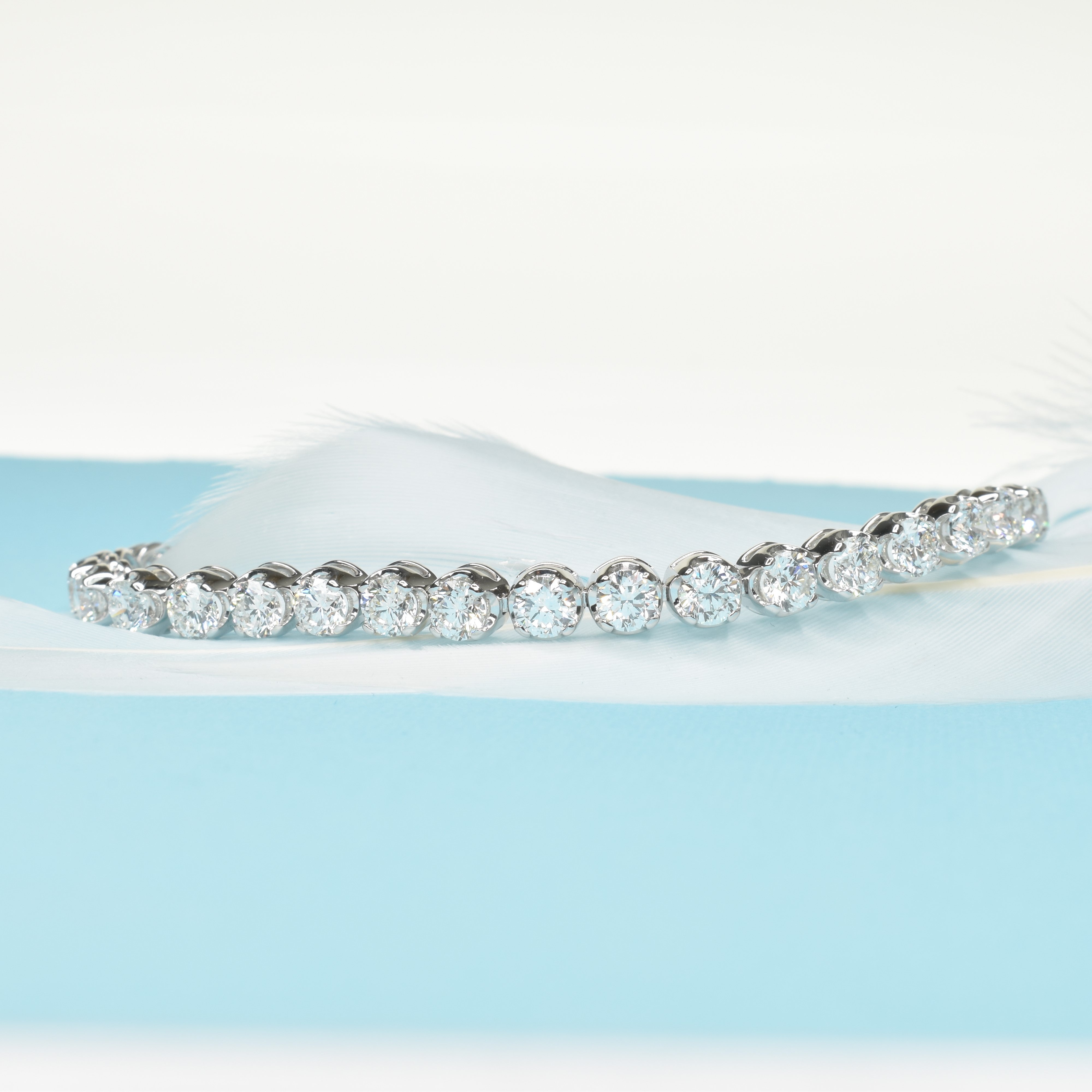 Embrace Tennis Bracelet with 3.9mm Lab Grown Diamonds