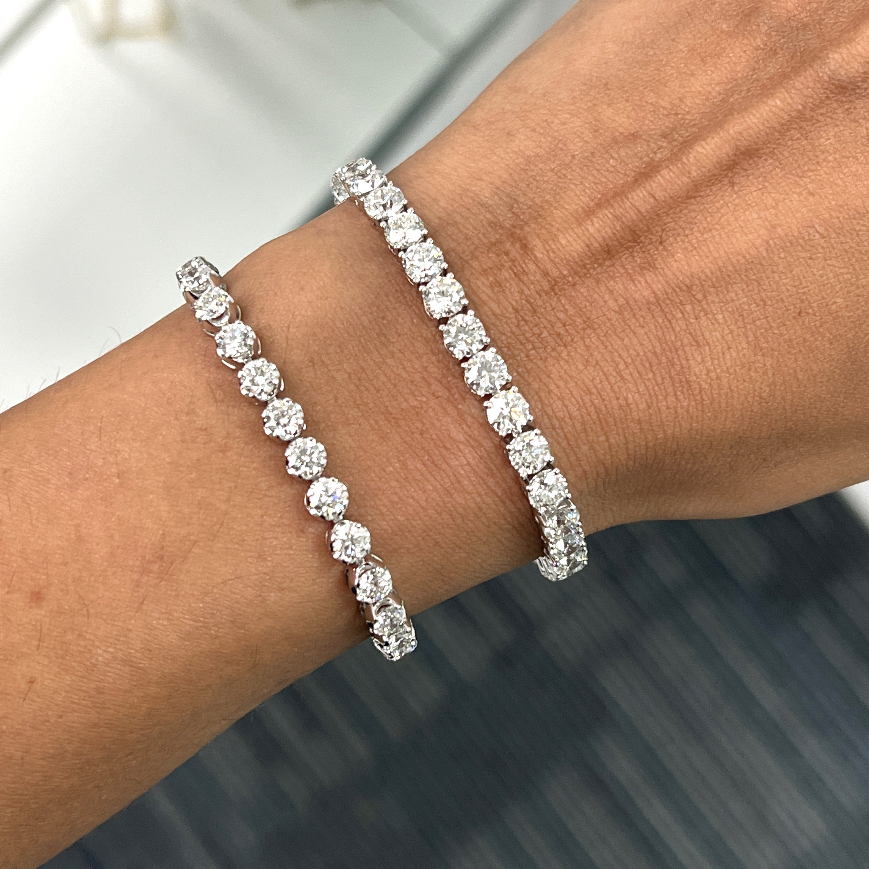 Embrace Tennis Bracelet with 3.9mm Lab Grown Diamonds