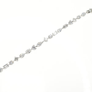 Multi Shaped Diamond Bracelet