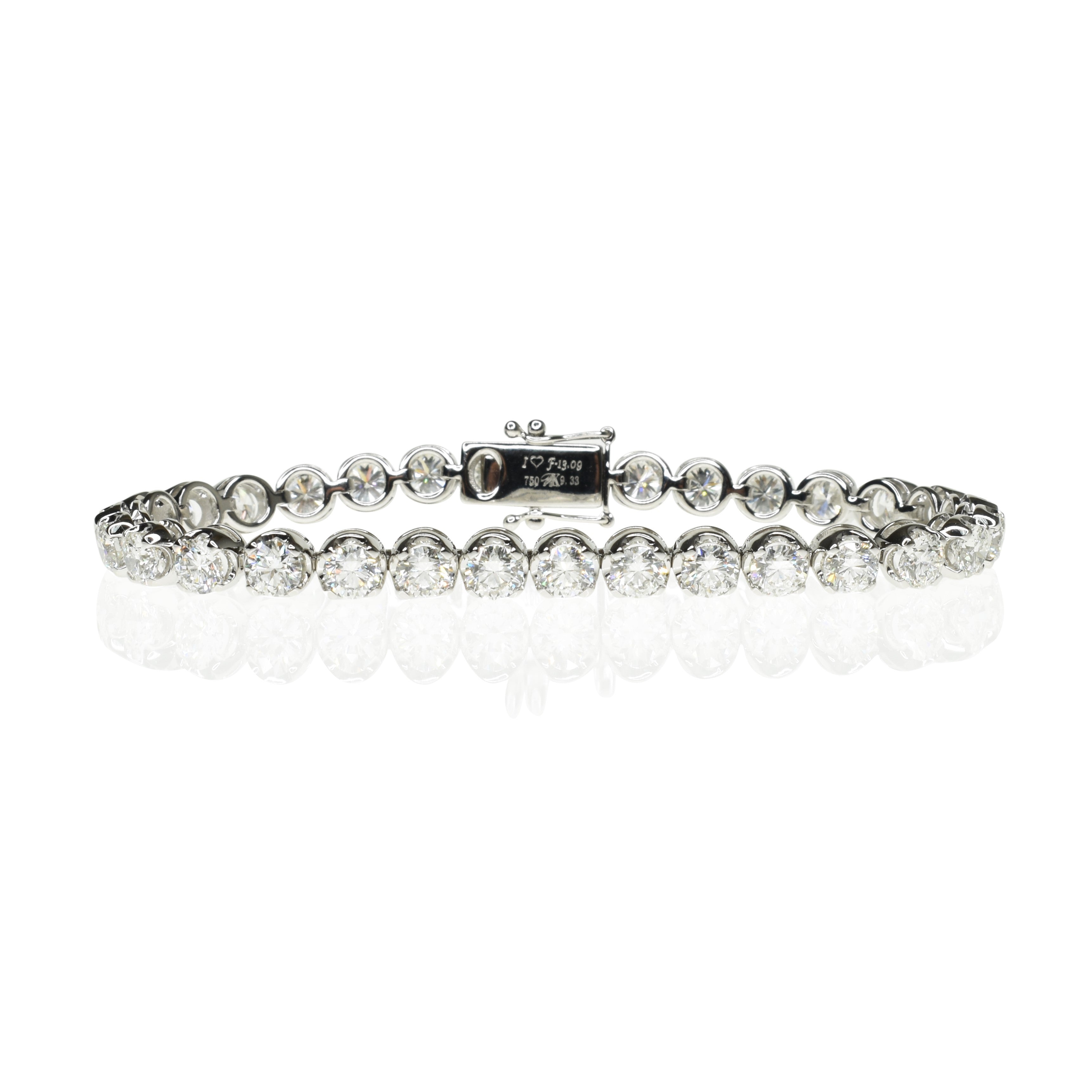 Embrace Tennis Bracelet with 4.4mm Lab Grown Diamonds