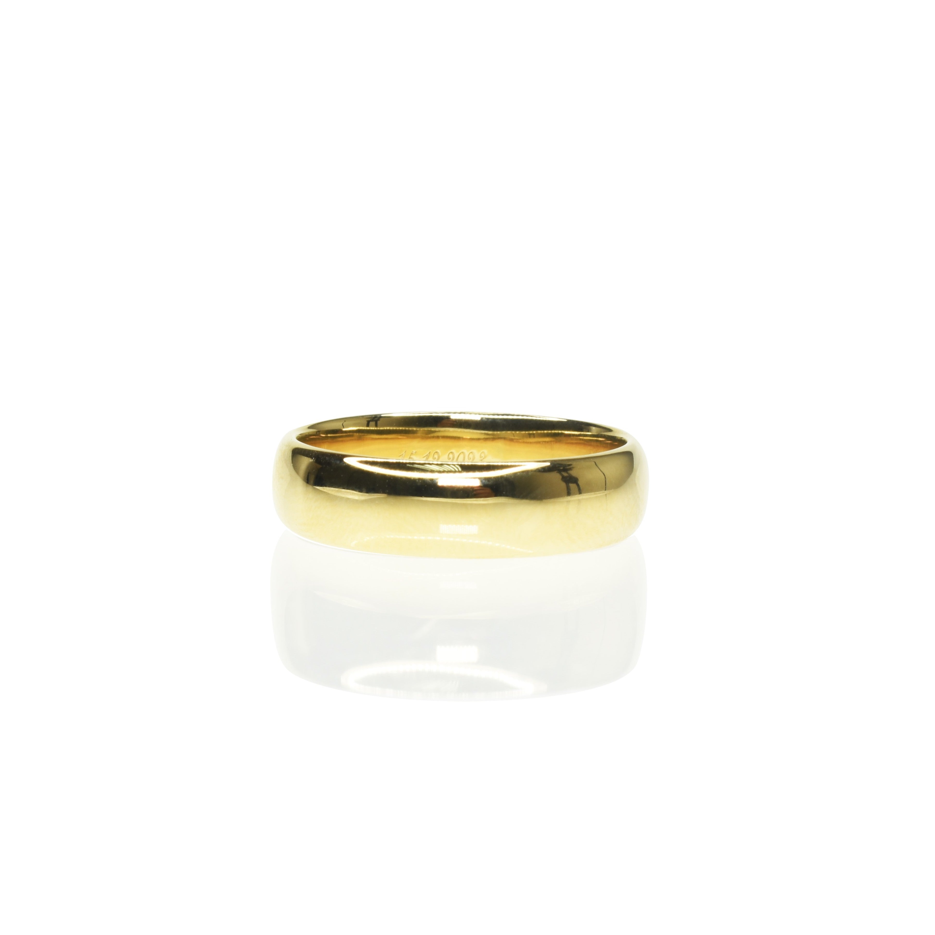 Classic Men's Wedding Band 6mm Wide