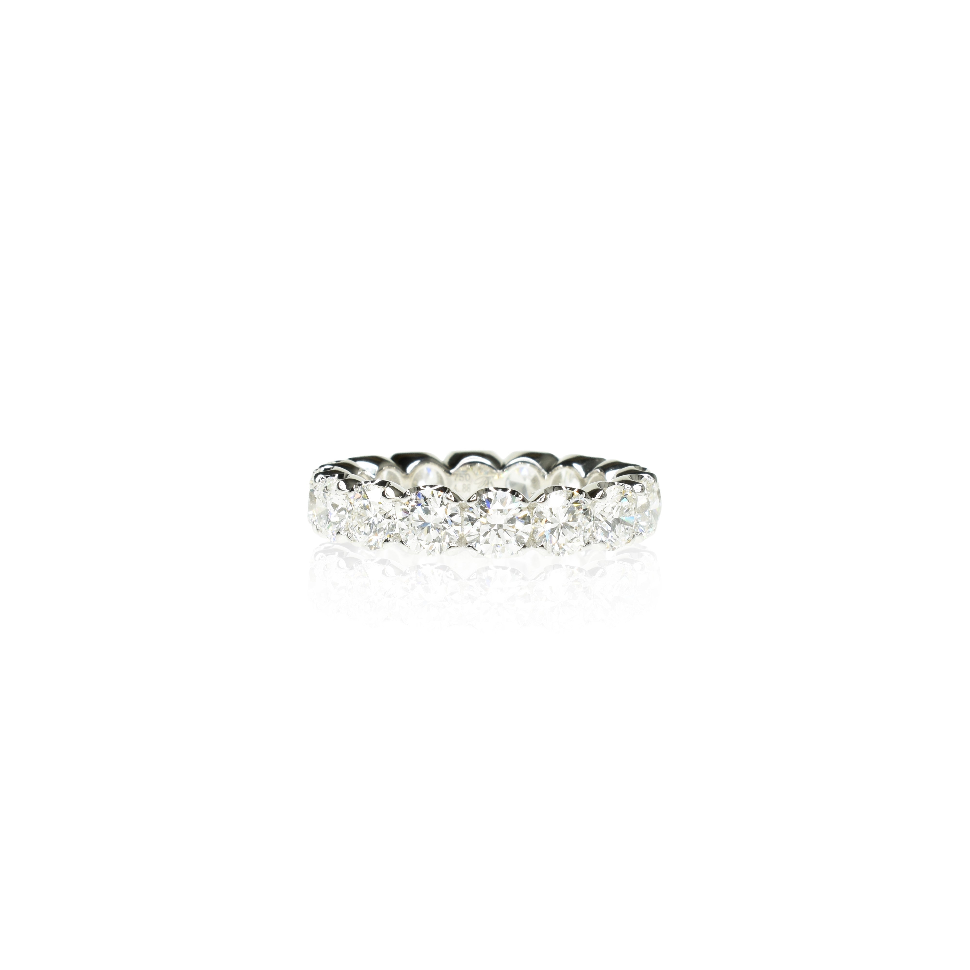 Eternity Band with 4.3mm Round Diamonds