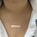 Bar Name Pendant