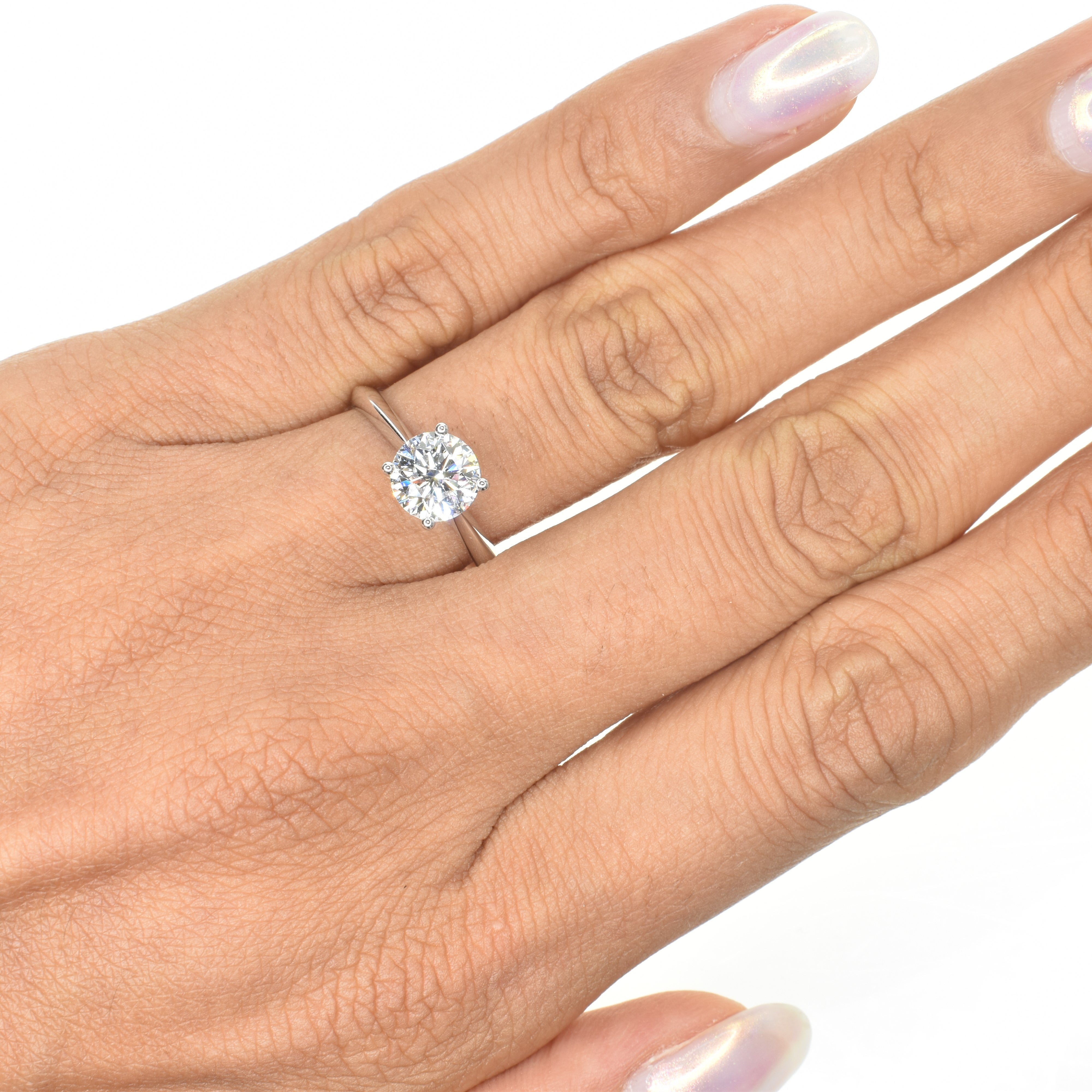 Round Diamond Classic Ring