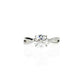 1.5ct Lab Grown Diamond Engagement Ring with an Intertwining Band