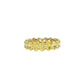 Lab Grown Diamond Eternity Band with Yellow Ovals