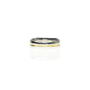 Grooved Men's Wedding Band