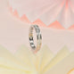Princess cut channel set band