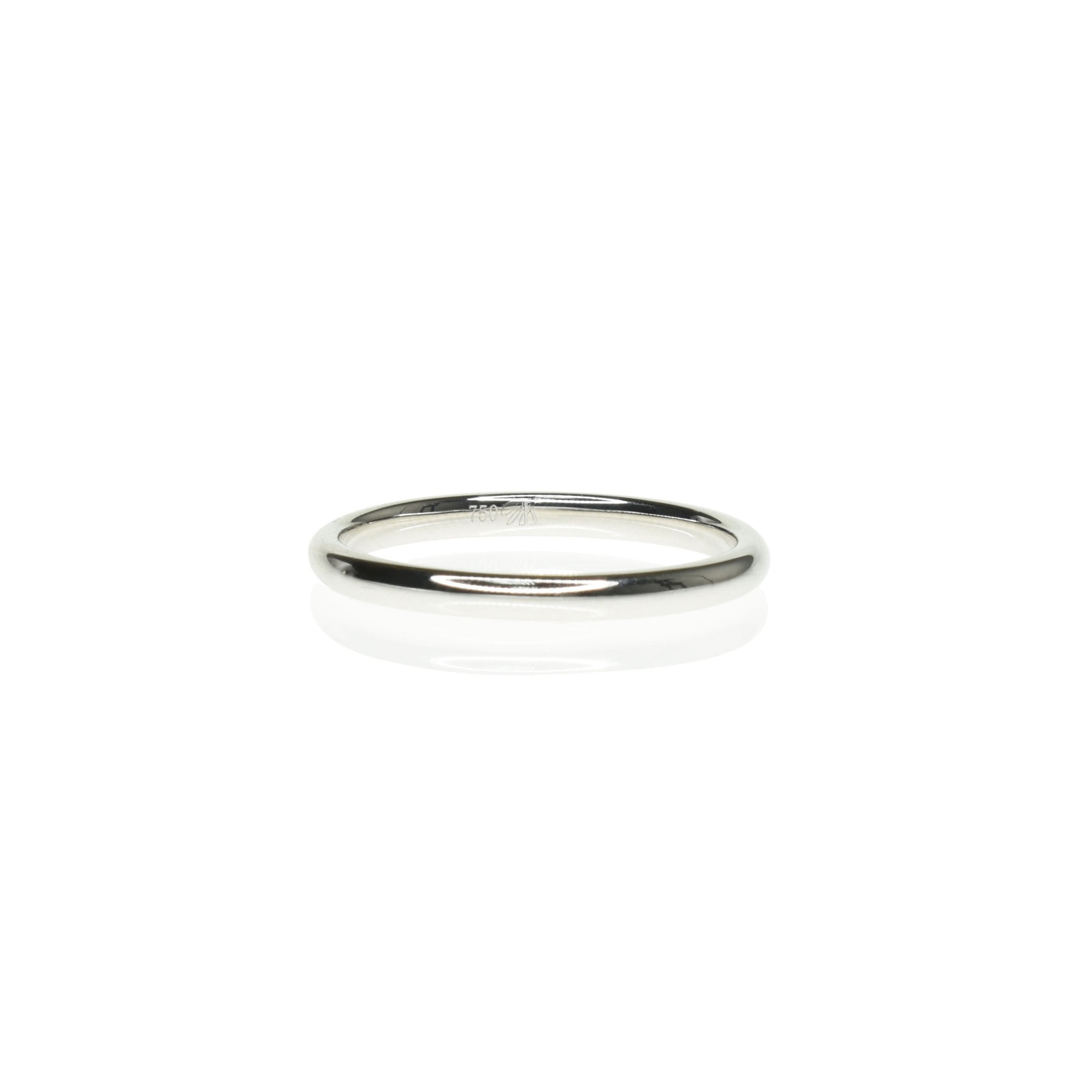 2mm Wide Gold Wedding Band