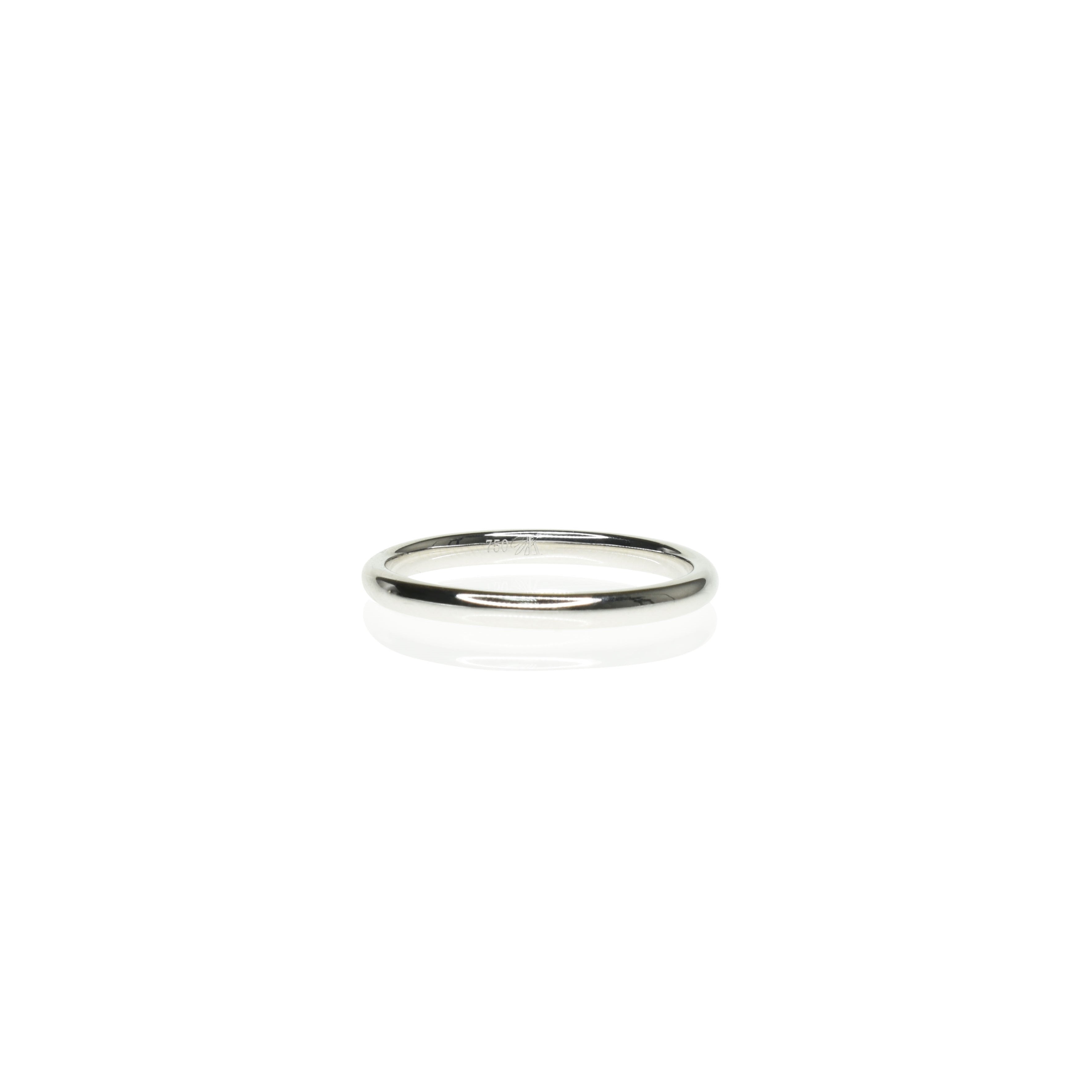 2mm Wide Gold Wedding Band