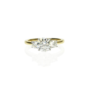 Classic Trilogy Engagement Ring