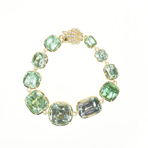 Tourmaline Bubble Back Bracelet