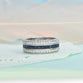 Diamond and Sapphire Eternity Ring